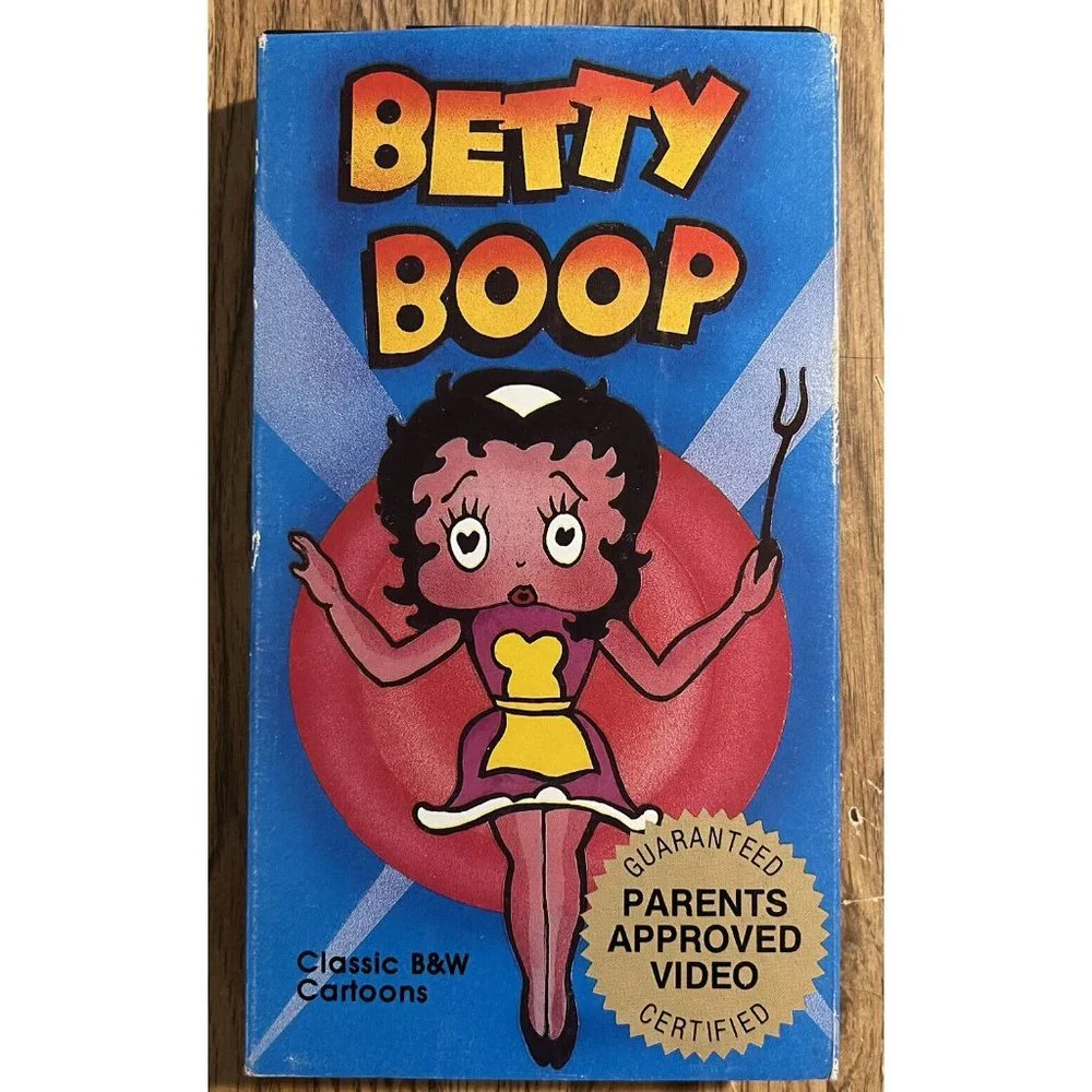 Betty Boop and Other Cartoon Classics - (VHS, 1986) PA-1017